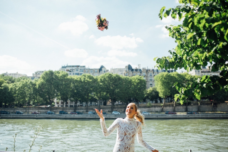 Elopement au Jardin des tuileries Paris