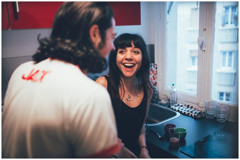 Séance couple intime à Montmartre - Paris
