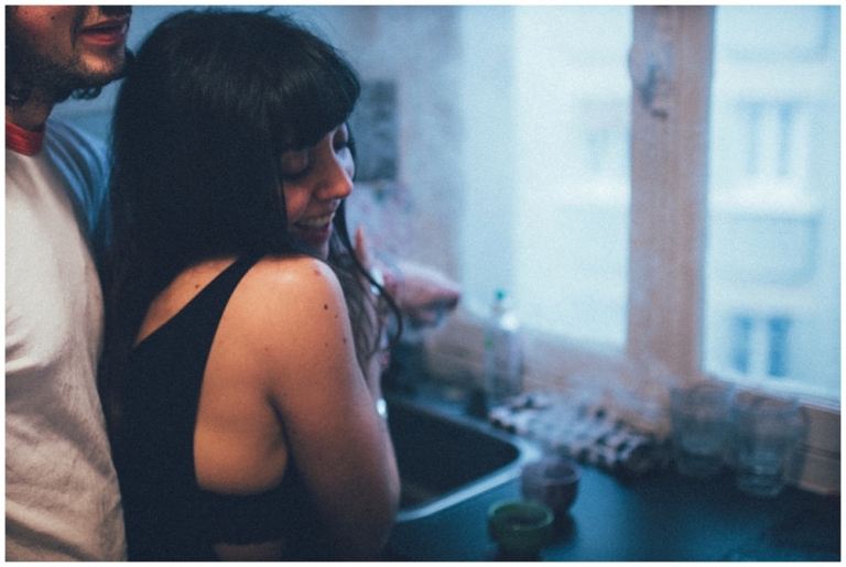 Séance couple intime à Montmartre - Paris