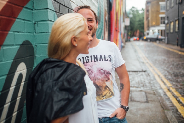 Séance engagement à Shoreditch - Londres