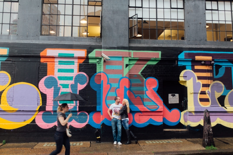 Séance engagement à Shoreditch - Londres