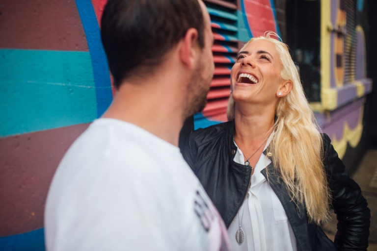 Séance engagement à Shoreditch - Londres