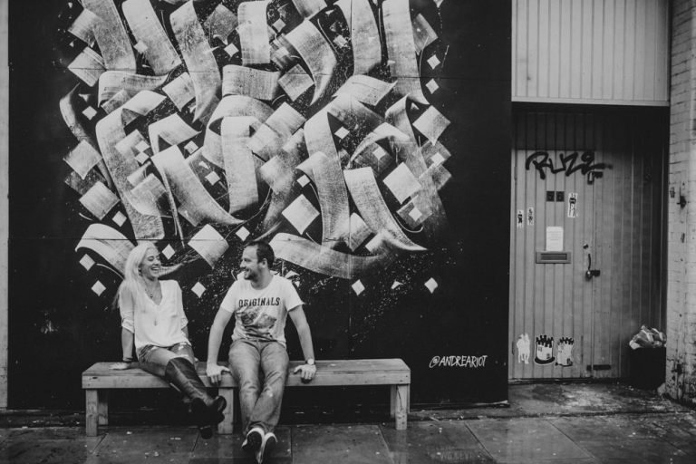 Séance engagement à Shoreditch - Londres