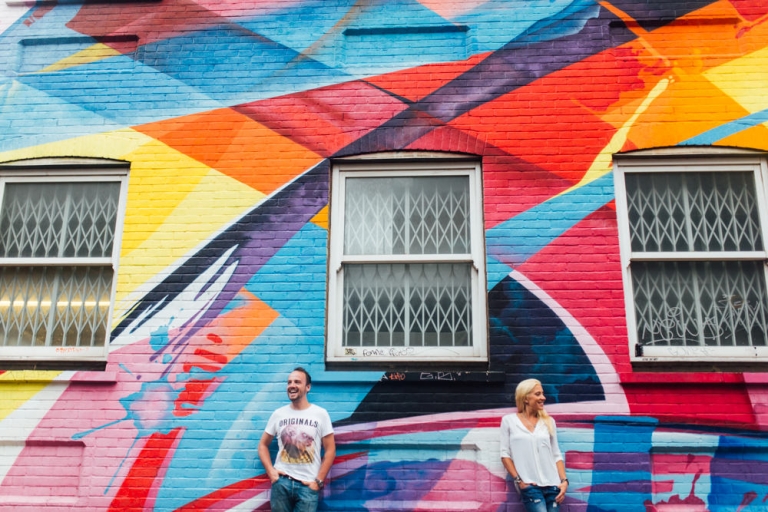 Séance engagement à Shoreditch - Londres