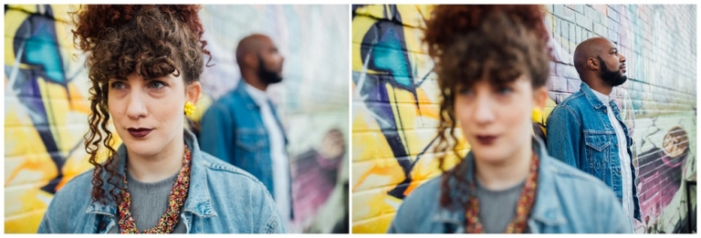 Seance couple à Shoreditch, London 