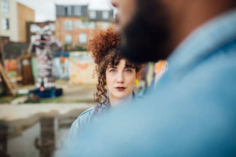 Seance couple à Shoreditch, London 