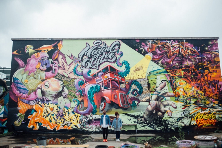 Seance couple à Shoreditch, London 