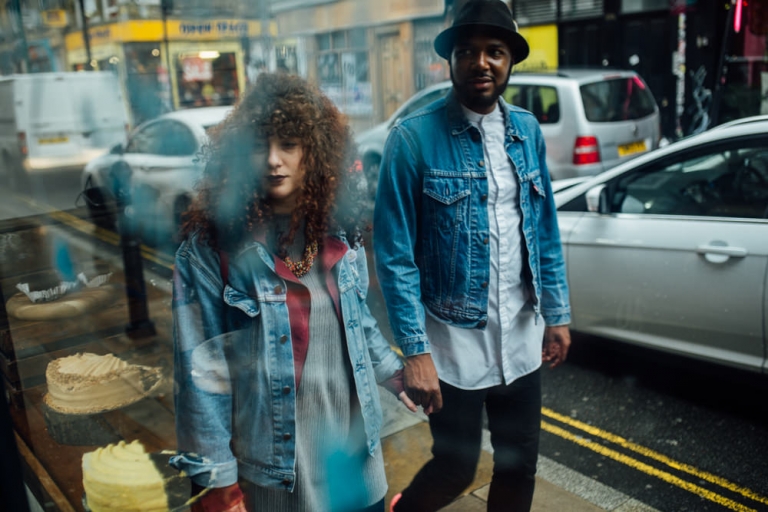 Seance couple à Shoreditch, London 