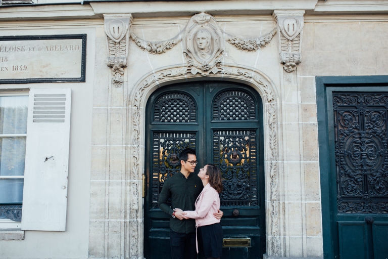 Photographe engagement île Saint-Louis