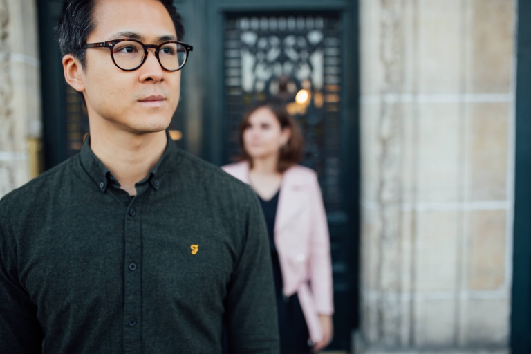 Photographe engagement île Saint-Louis