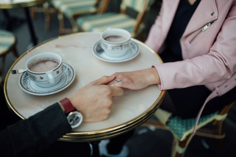 Photographe engagement île Saint-Louis