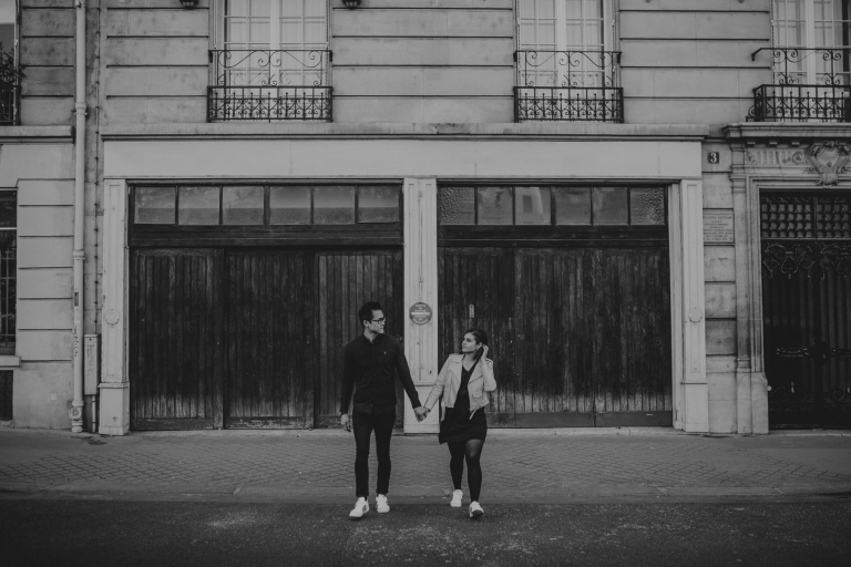 Photographe engagement île Saint-Louis