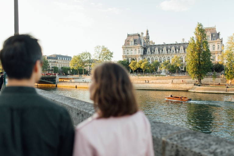 Photographe engagement île Saint-Louis