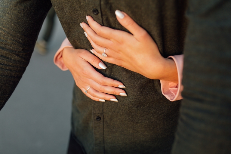 Photographe engagement île Saint-Louis