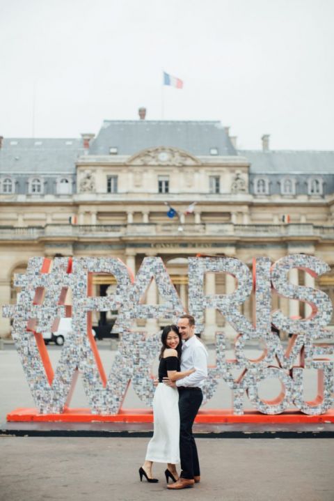 Photographe pré-wedding Paris