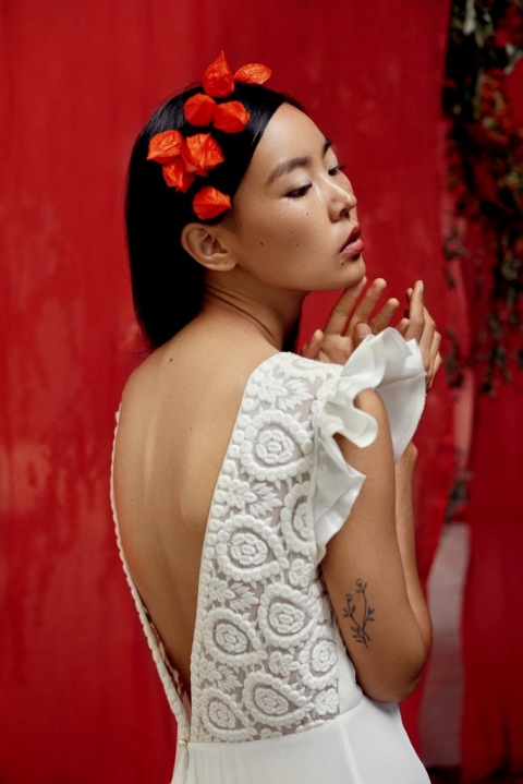 photographe robe de mariée