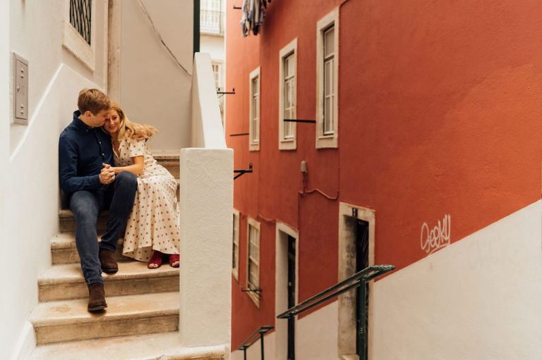 Photographe couple Lisbonne