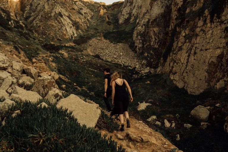 Photographe séance engagement Sintra 