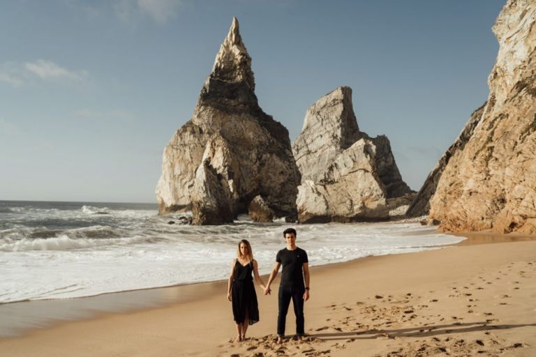 Photographe séance engagement Sintra 