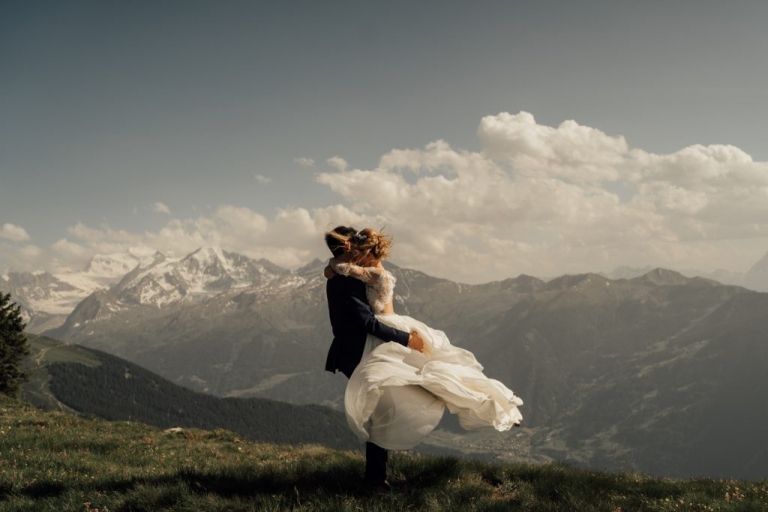 Mariage à Verbier