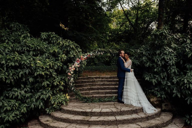 Wedding in Bougainville Castle