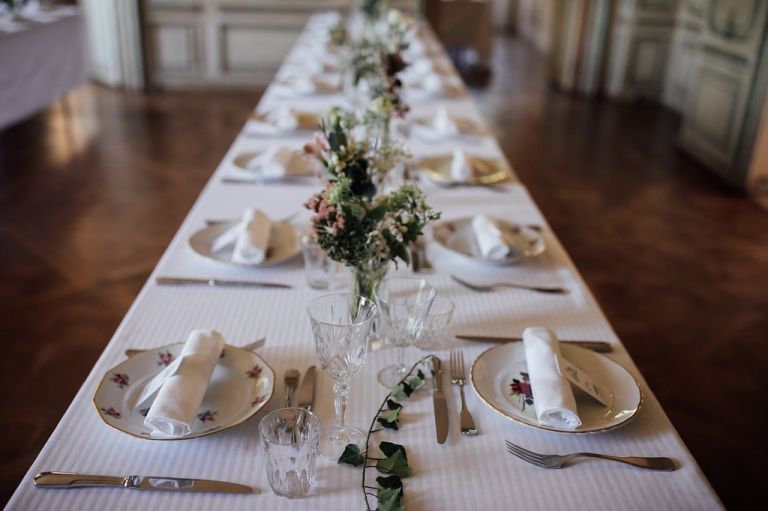 Wedding in Bougainville Castle
