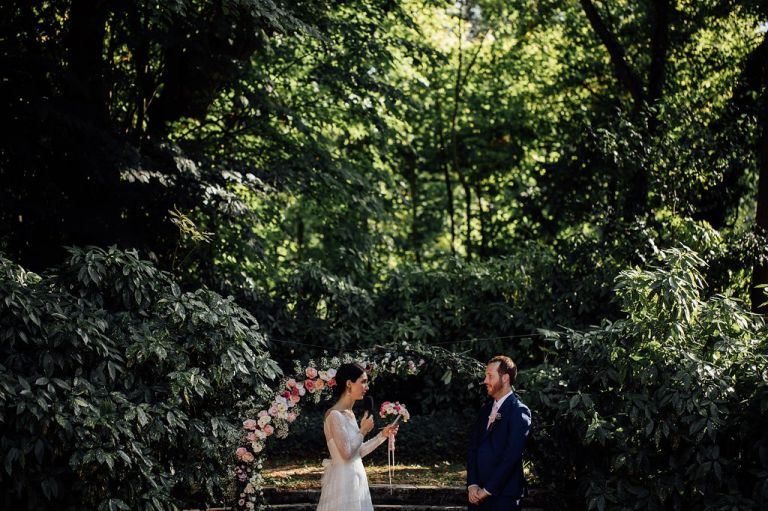 Wedding in Bougainville Castle