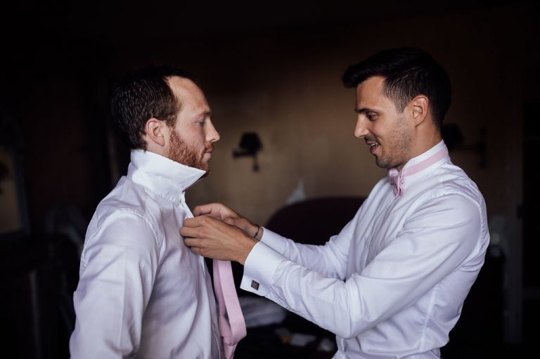 Wedding in Bougainville Castle