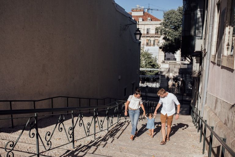 séance photo en Famille à Lisbonne
