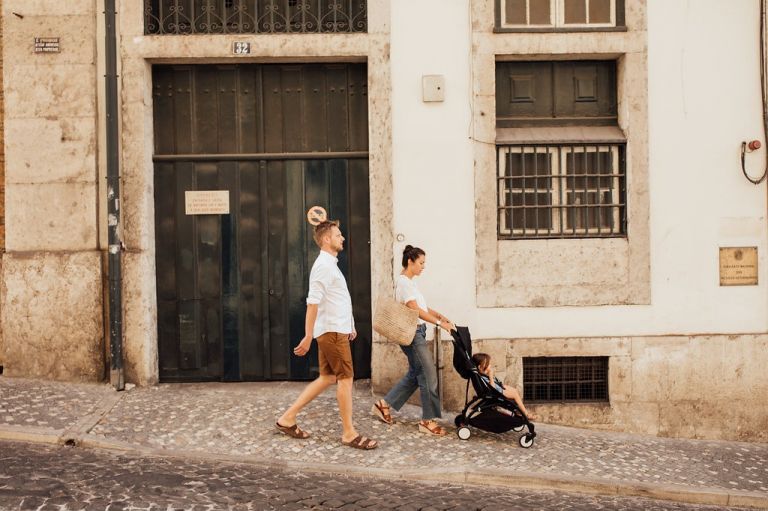 séance photo en Famille à Lisbonne