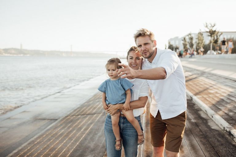 séance photo en Famille à Lisbonne