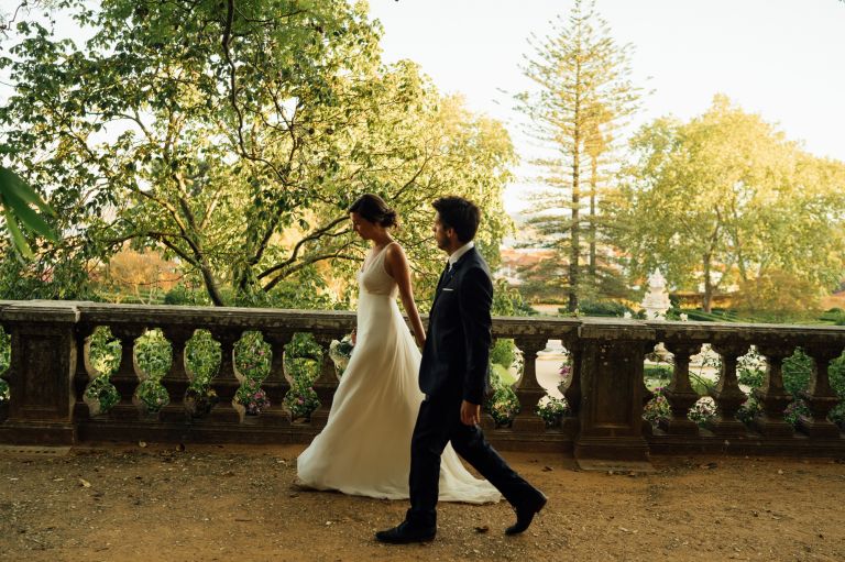 a wedding in Estufa Real Lisbon 