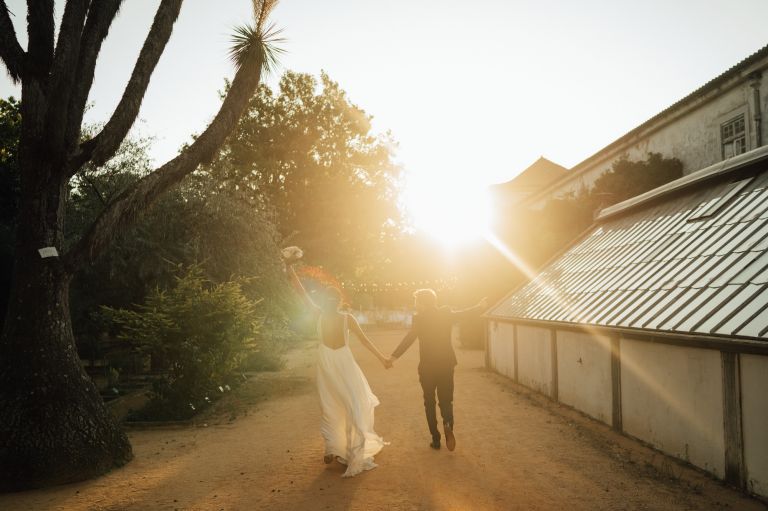 a wedding in Estufa Real Lisbon 