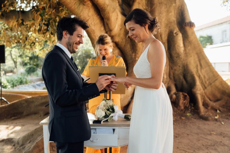 a wedding in Estufa Real Lisbon 