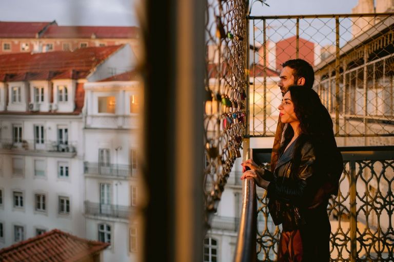 Destination wedding photographer Lisbonne