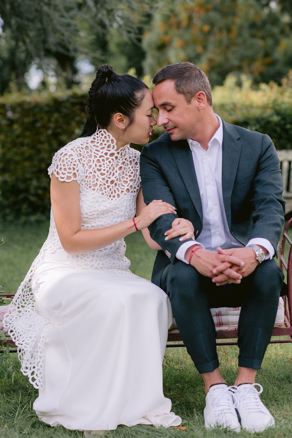 Anna & Arthur wedding at Orangerie Saint-Jean, France, by Alex Tome