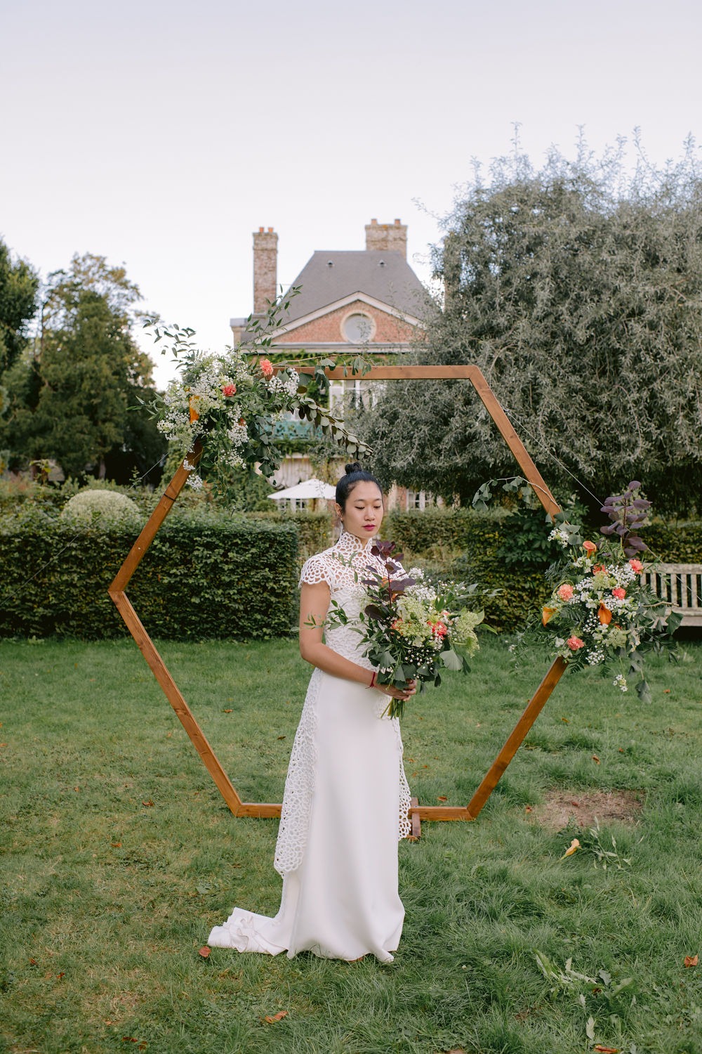 Anna & Arthur wedding at Orangerie Saint-Jean, France, by Alex Tome