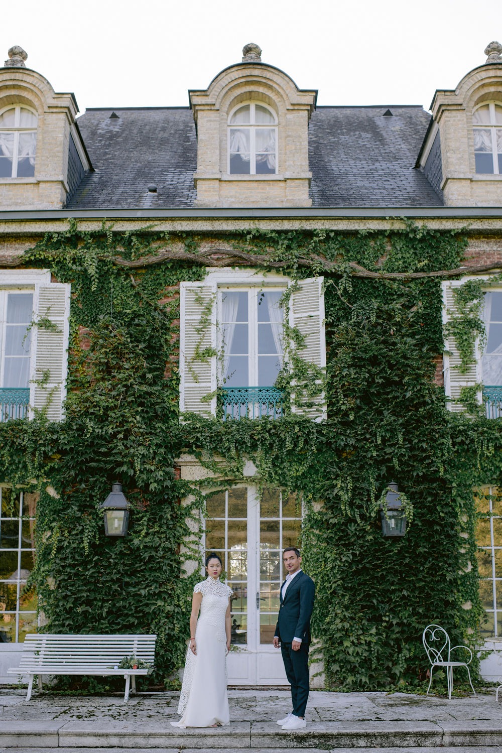 Anna & Arthur wedding at Orangerie Saint-Jean, France, by Alex Tome