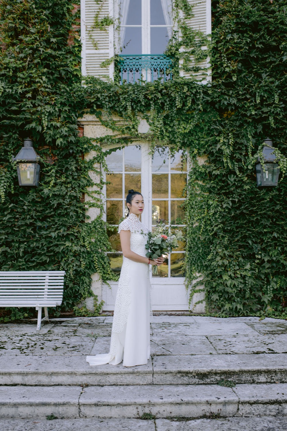 Anna & Arthur wedding at Orangerie Saint-Jean, France, by Alex Tome