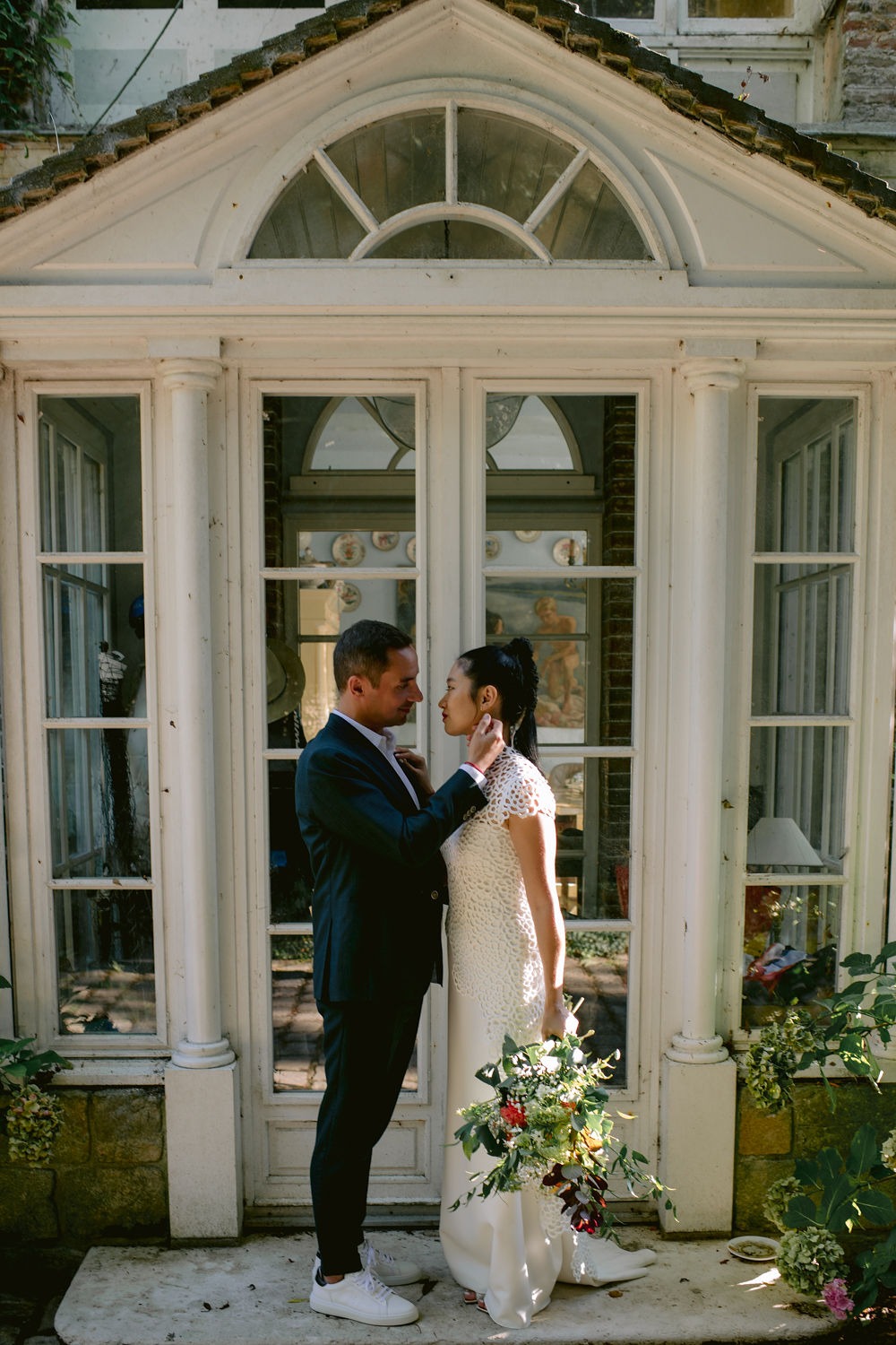 Anna & Arthur wedding at Orangerie Saint-Jean, France, by Alex Tome