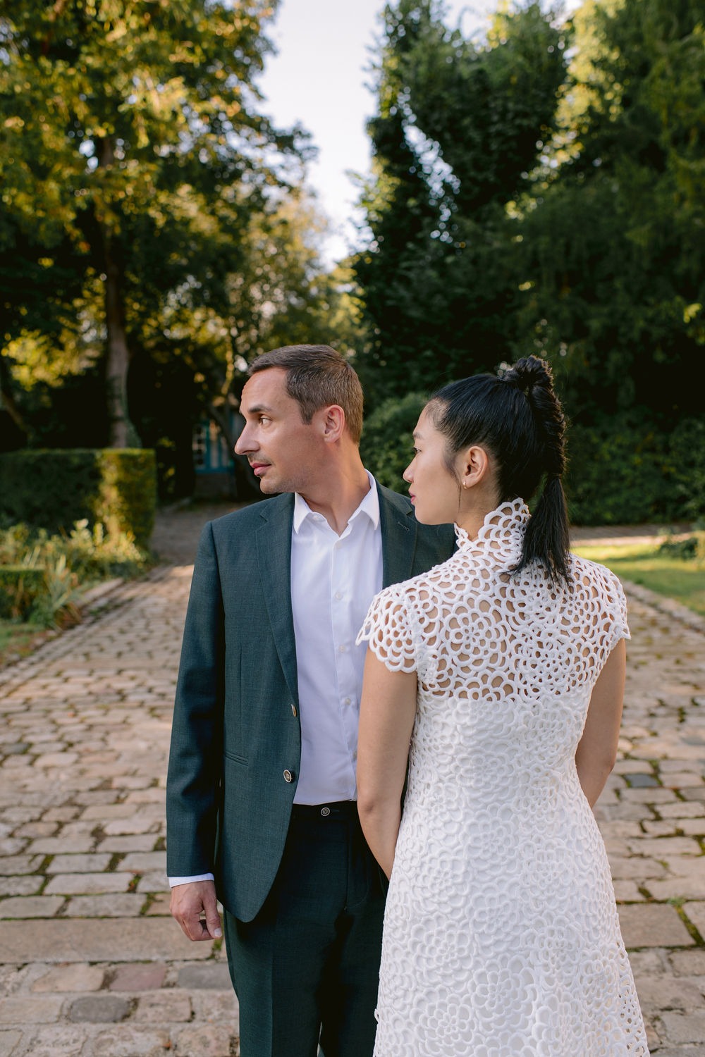 Anna & Arthur wedding at Orangerie Saint-Jean, France, by Alex Tome