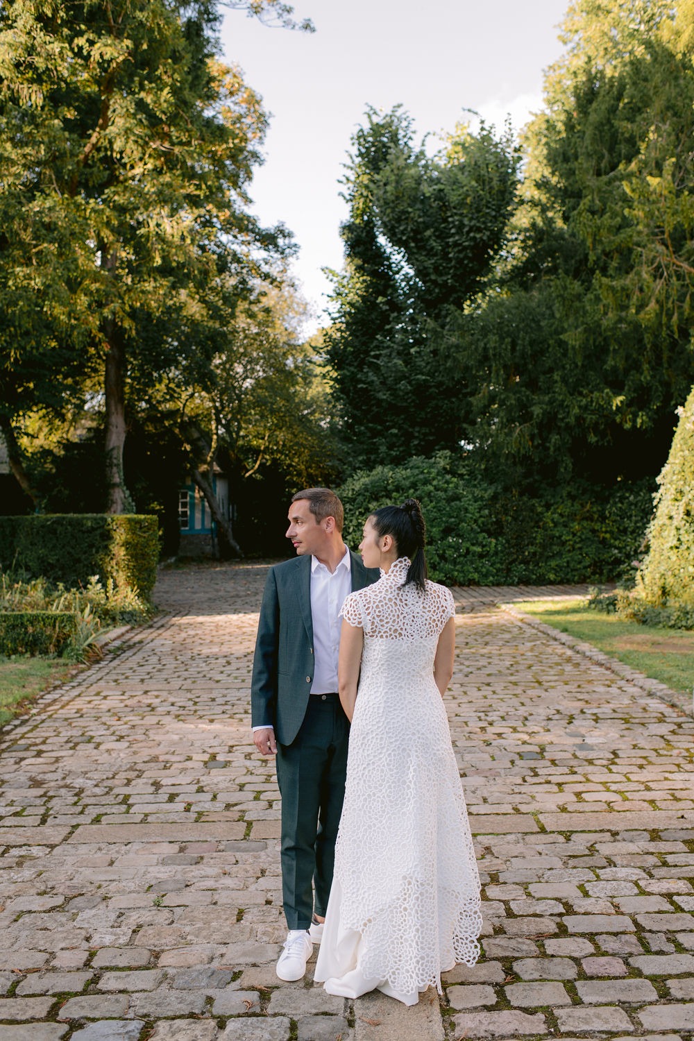 Anna & Arthur wedding at Orangerie Saint-Jean, France, by Alex Tome