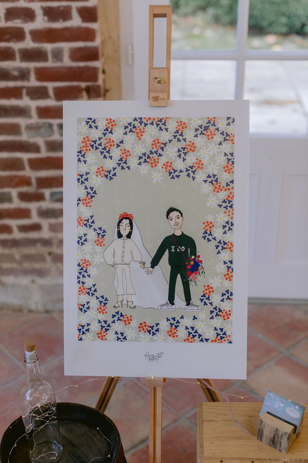 Anna & Arthur wedding at Orangerie Saint-Jean, France, by Alex Tome