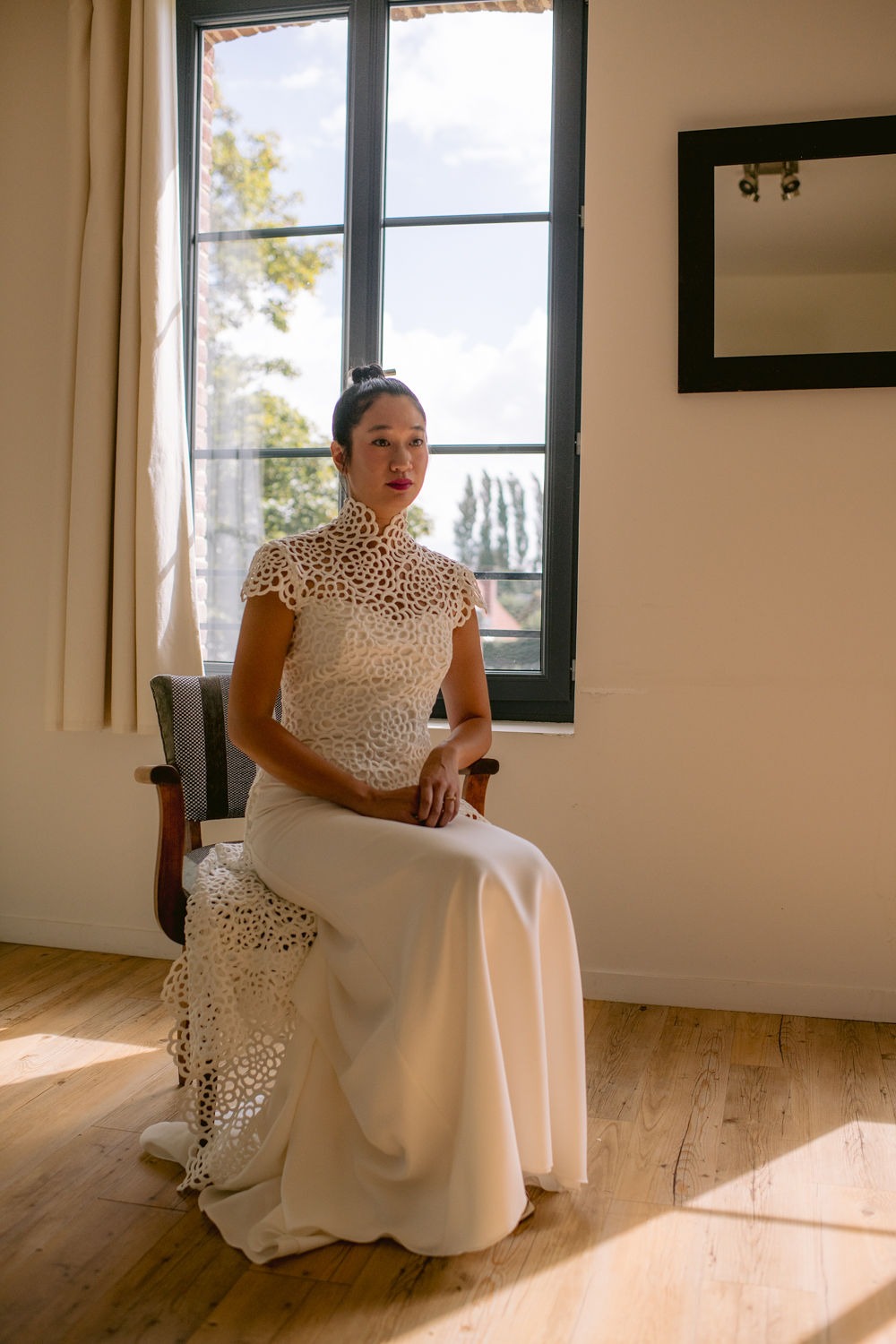 Anna & Arthur wedding at Orangerie Saint-Jean, France, by Alex Tome