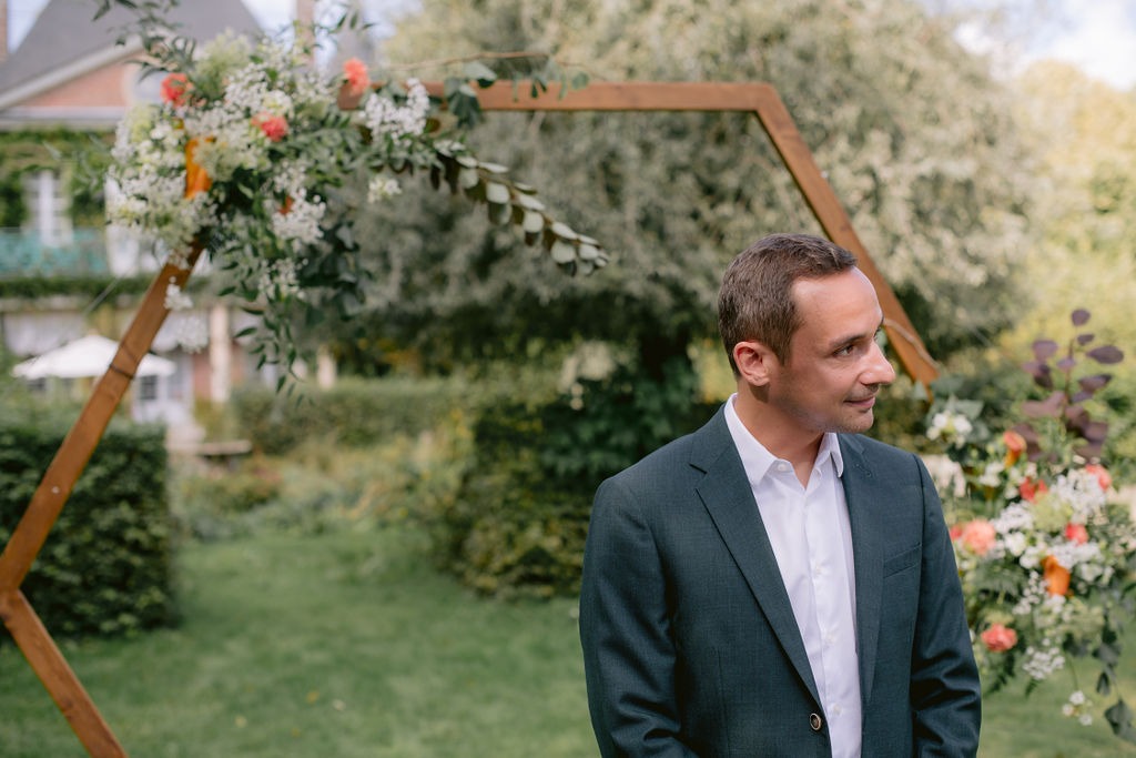 Anna & Arthur wedding at Orangerie Saint-Jean, France, by Alex Tome