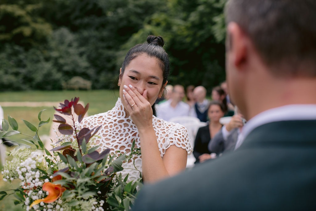 Anna & Arthur wedding at Orangerie Saint-Jean, France, by Alex Tome