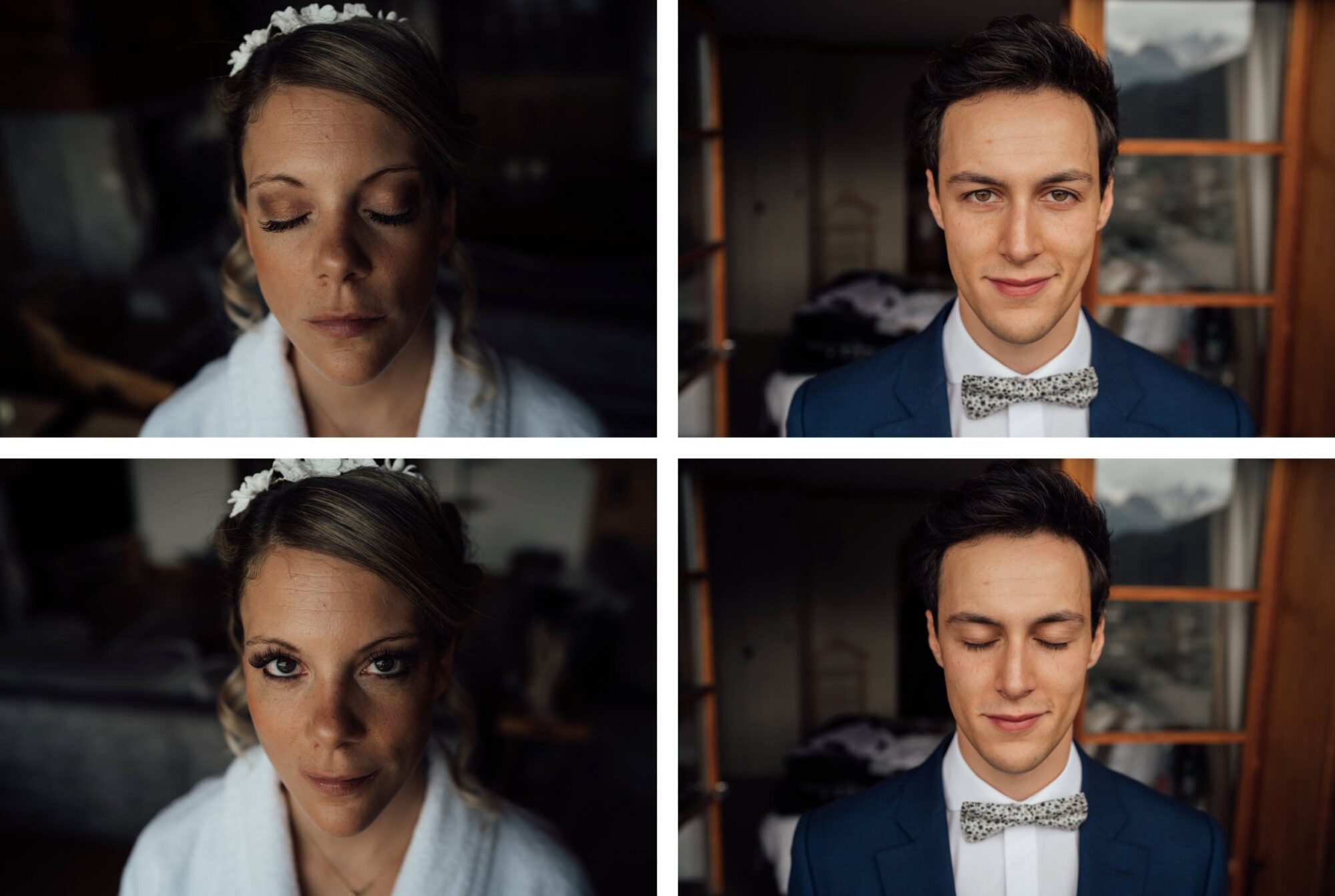 Céline & Adrian wedding at Verbier, Suisse, by Alex Tome