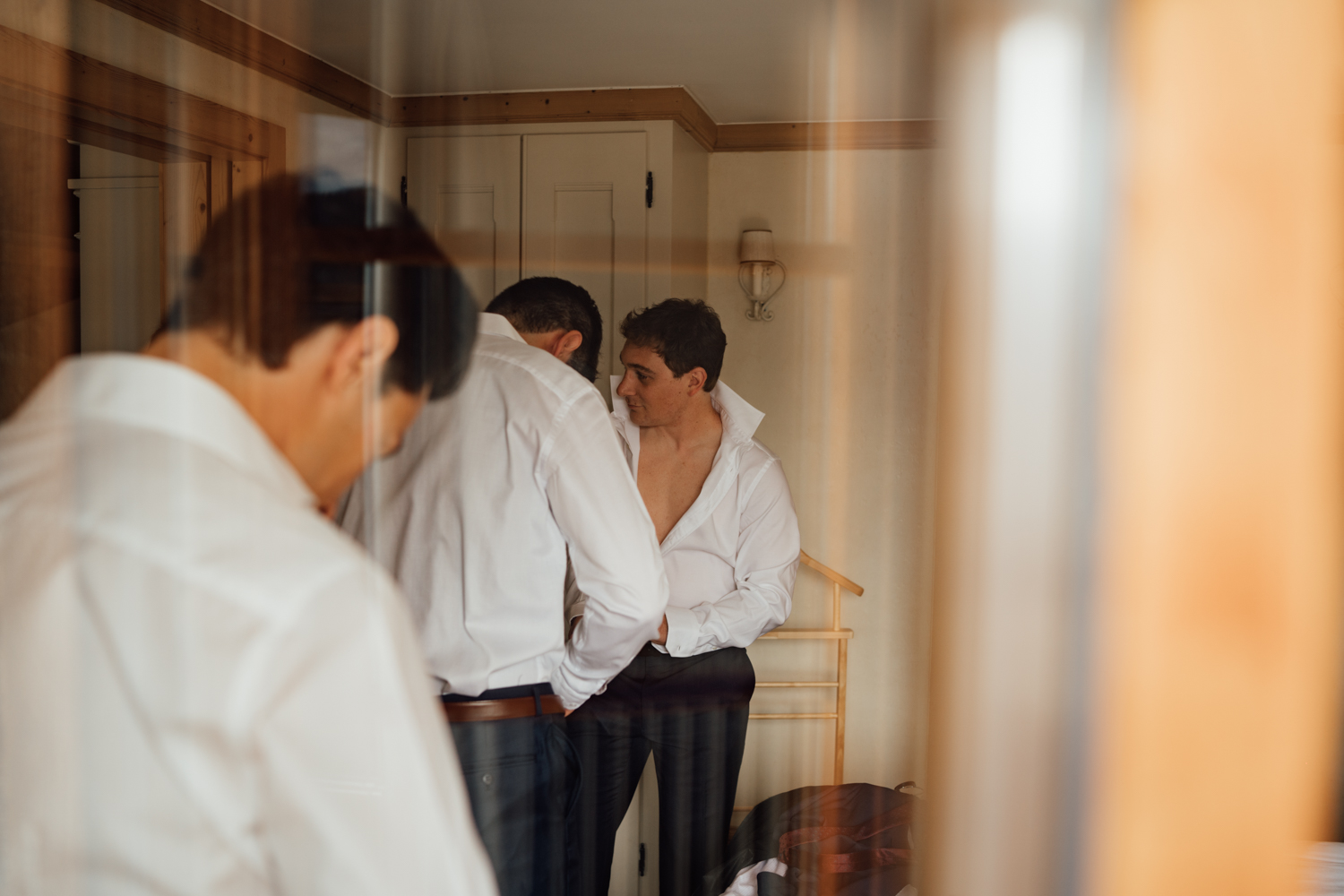 Céline & Adrian wedding at Verbier, Suisse, by Alex Tome