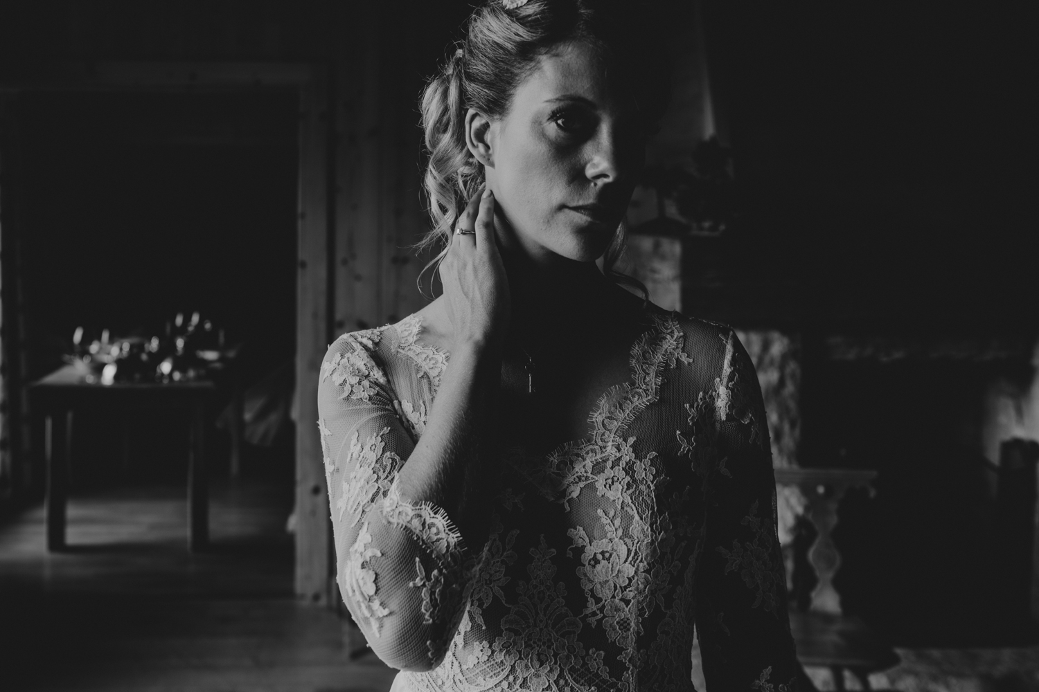Céline & Adrian wedding at Verbier, Suisse, by Alex Tome