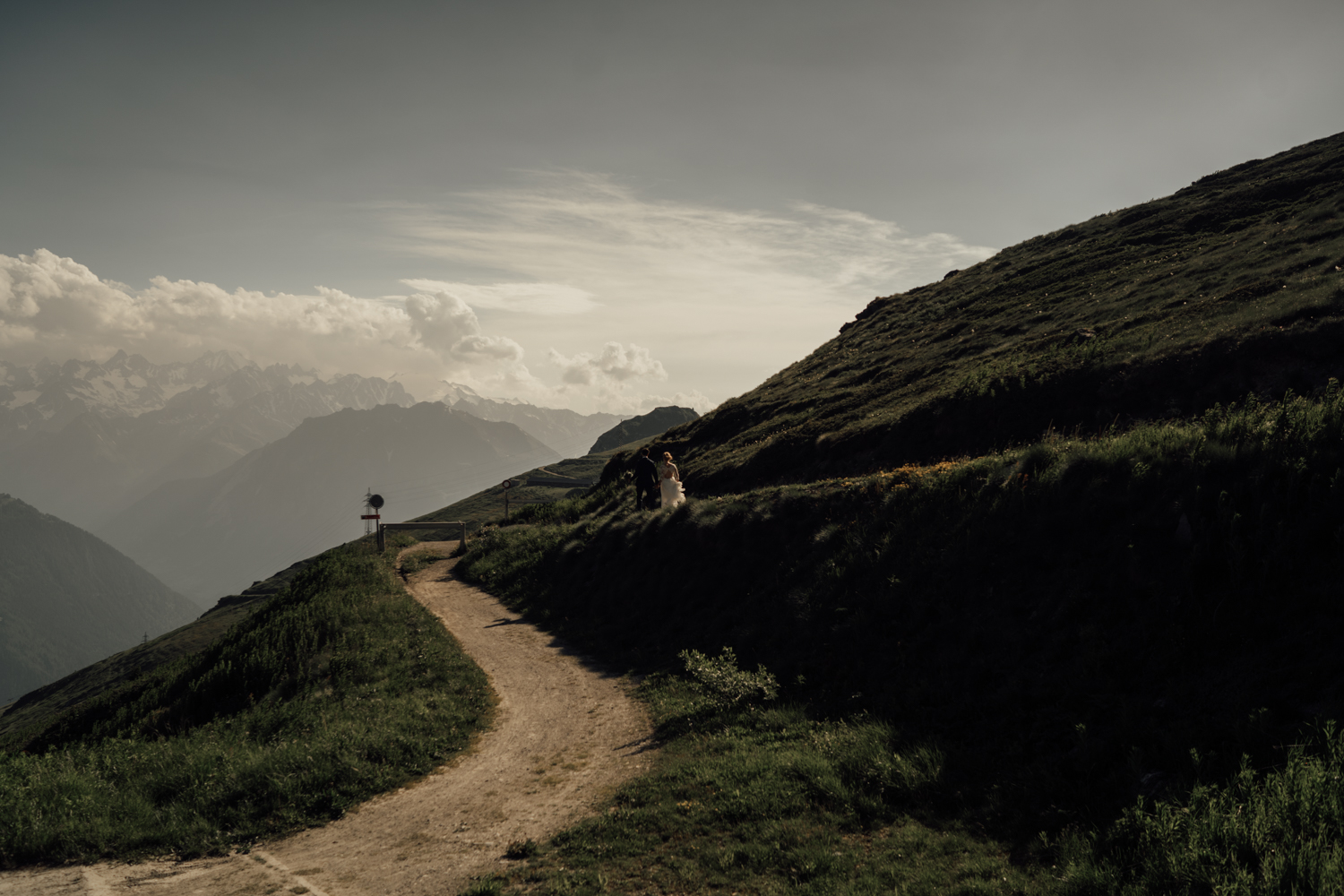 Céline & Adrian wedding at Verbier, Suisse, by Alex Tome